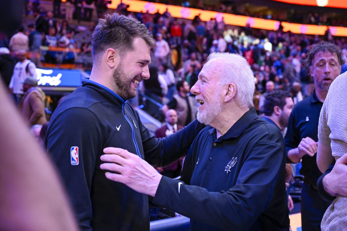 Gregg Popovich Impressed by Luka Doncic’s Exceptional Basketball IQ and Consistent Performance