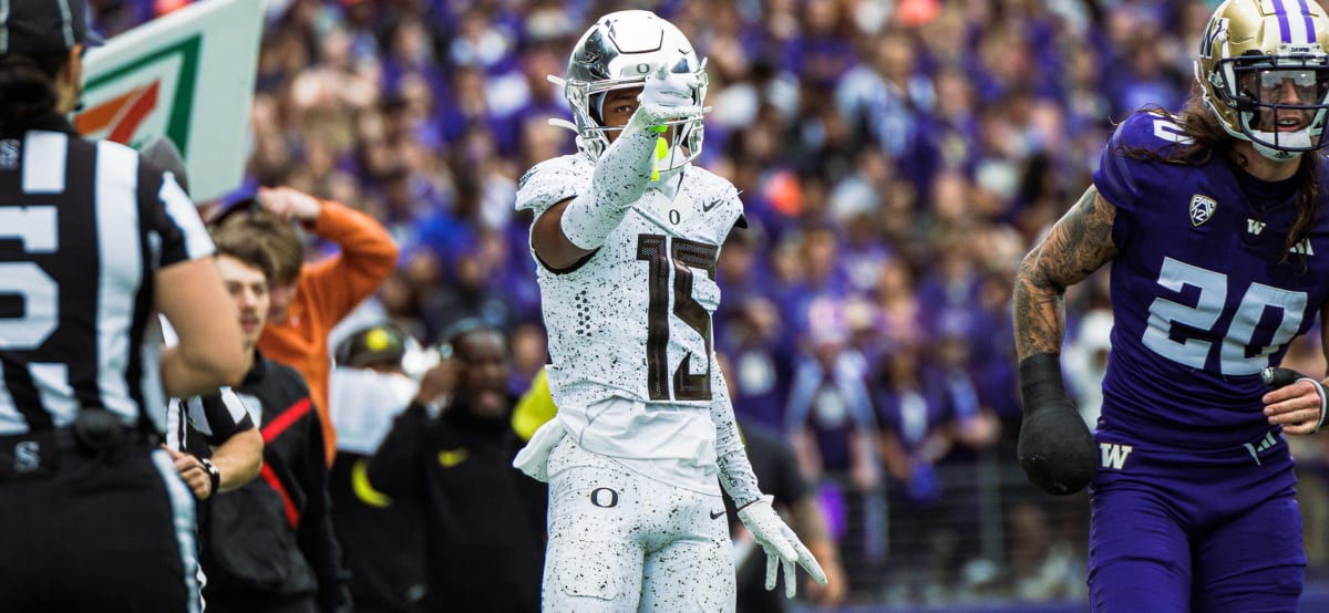 Oregon WR Tez Johnson Undecided on 2024 NFL Draft BVM Sports