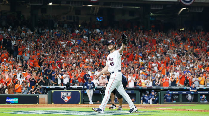 Astros Beat Rays As Gerrit Cole Strikes Out 15 In ALDS Game 2 - Sports ...