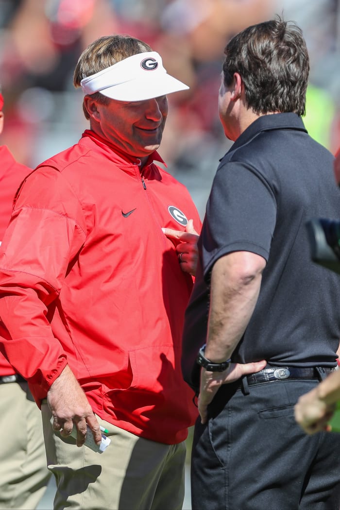 Football Kirby Smart Will Muschamp, the tale of two coaches