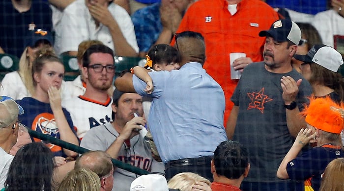 Girl Hit By Foul Ball At Astros Game Suffered Skull Fracture Sports Illustrated