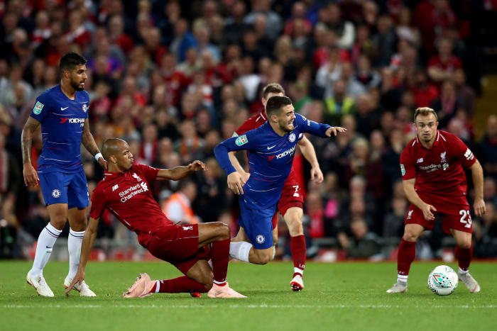 Liverpool Fans React After Brazilian Midfielder's First Competitive Start Against Chelsea ...