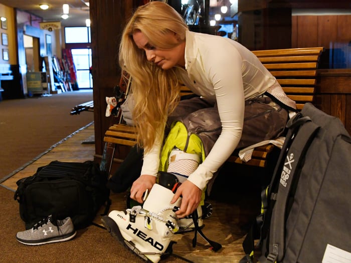 Winter Olympics 2018 Lindsey Vonn S Injuries Scars Made Free Nude Porn Photos