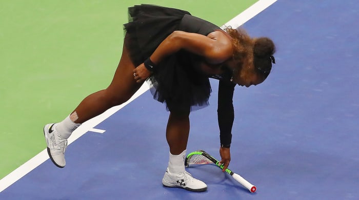 Serena Williams Inside The Ugly Surreal Us Open Final Sports Illustrated 