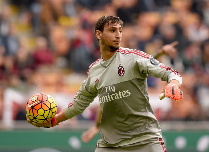 100 Up: Gianluigi Donnarumma Reaches Major Serie A ...