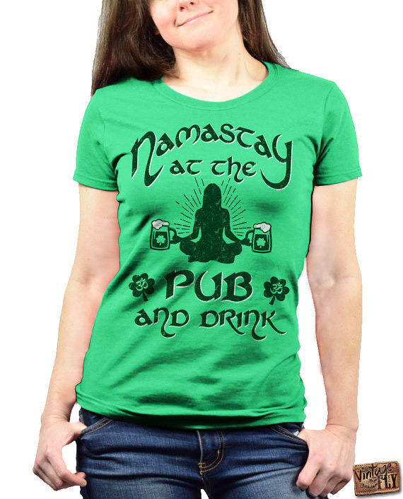 namaste at the bar shirt