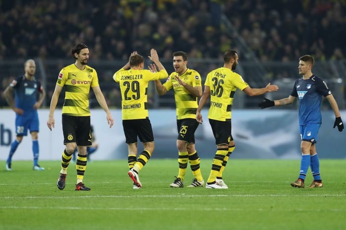 Borussia Dortmund 2-1 TSG Hoffenheim: Late Christian Pulisic Strike ...