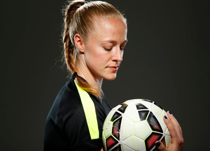 Us Womens World Cup Team Defender Becky Sauerbrunn Sports Illustrated 