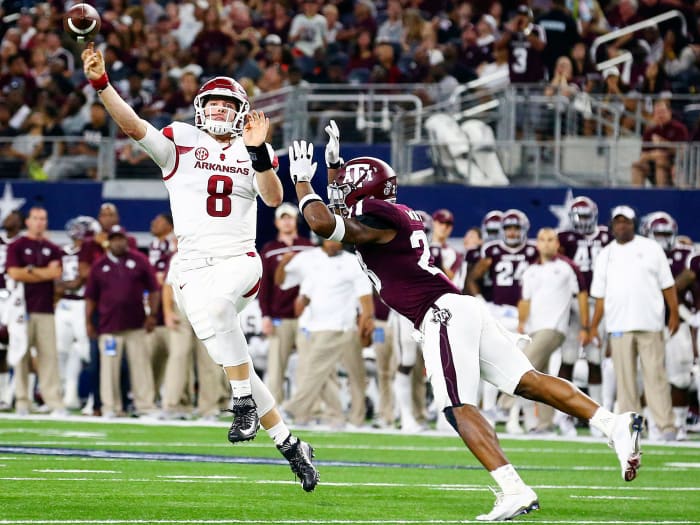 Texas A&M Vs Arkansas: Aggies Defense Shines In Key Win - Sports ...