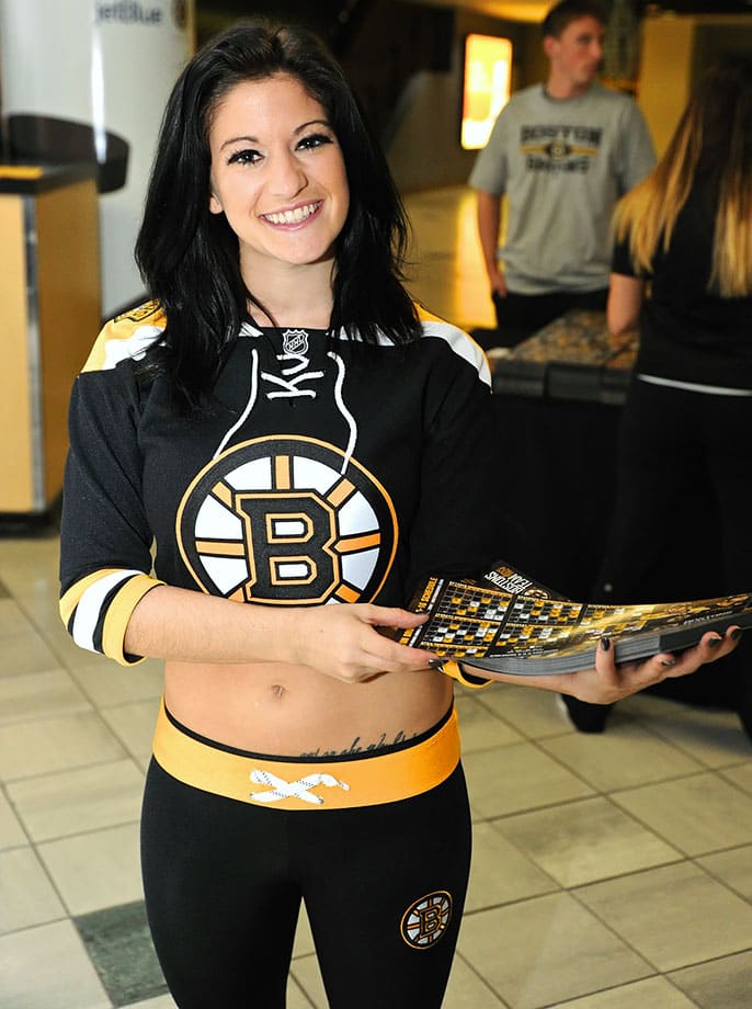 Boston Bruins Ice Girls - Sports Illustrated