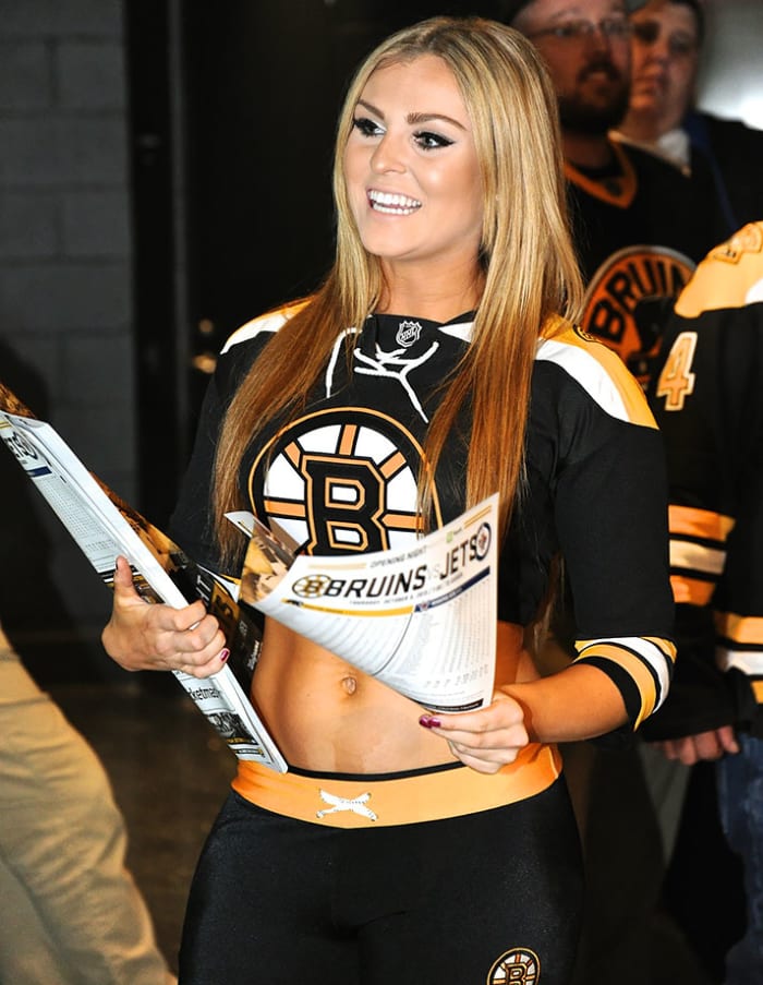 Boston Bruins Ice Girls - Sports Illustrated