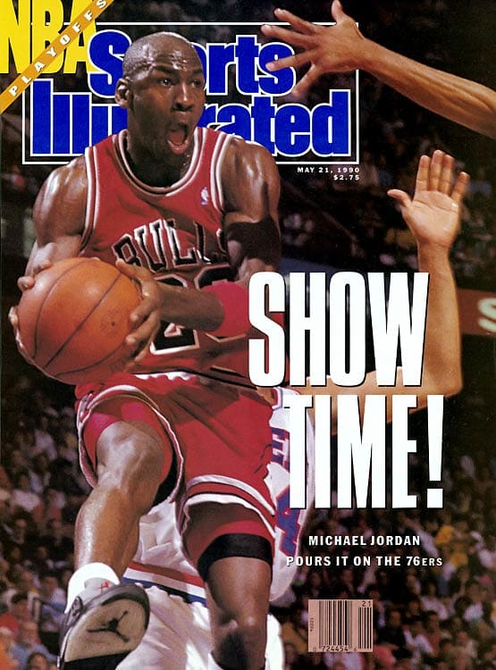 Michael Jordan Sportsman of the Year hologram cover - Sports Illustrated