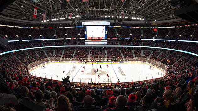 Hockey arena LED lighting makes ice brighter, game better - Sports ...