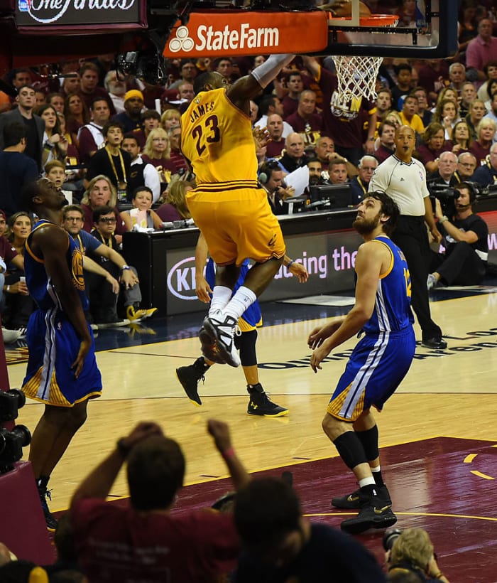 LeBron James sets NBA Finals record with 123 points in three games