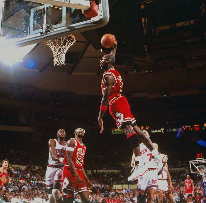 Michael Jordan dunk contest photo explained by SI photographer - Sports ...