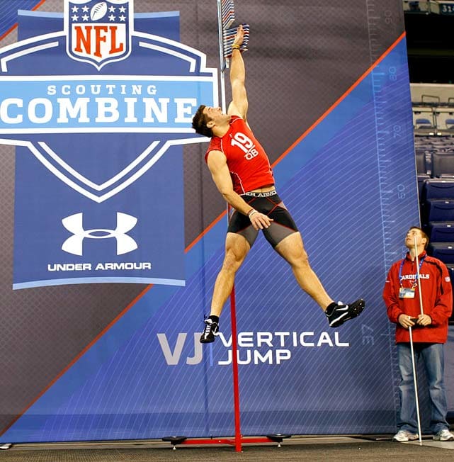 NFL Combine: UConn CB Byron Jones Sets Broad Jump Record - Sports ...