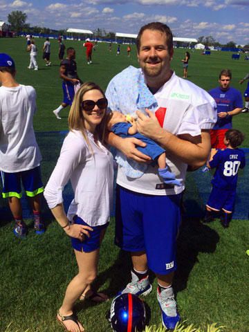 New York Giants guard Geoff Schwartz and on NFL life and marriage ...