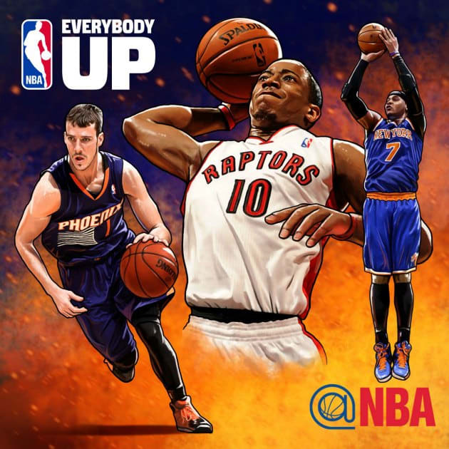 NBA releases new 'Everybody Up' campaign posters Sports Illustrated