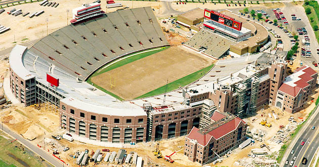 Stadium Spotlight: Rebuilding Doak Campbell Stadium brick by three ...