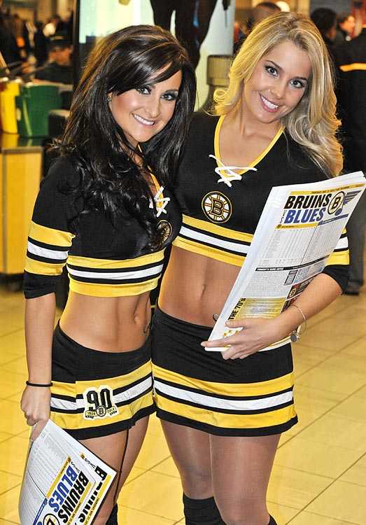 Boston Bruins Ice Girls - Sports Illustrated