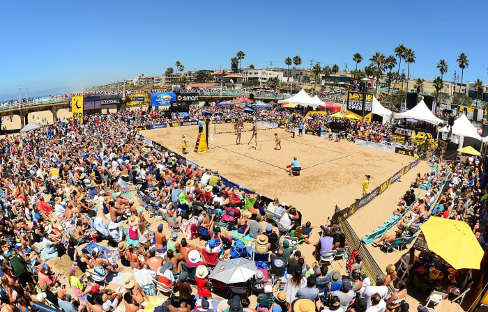 Scenes from AVP Manhattan Beach Open - Sports Illustrated