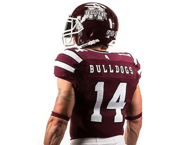 Mississippi State shows off new football uniforms to celebrate stadium