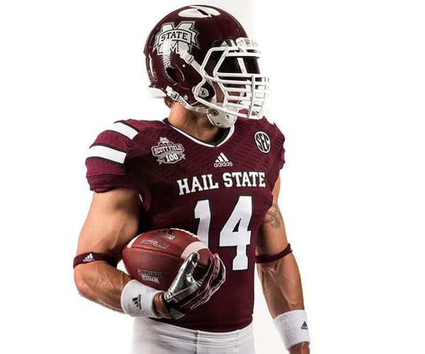 Mississippi State shows off new football uniforms to celebrate stadium