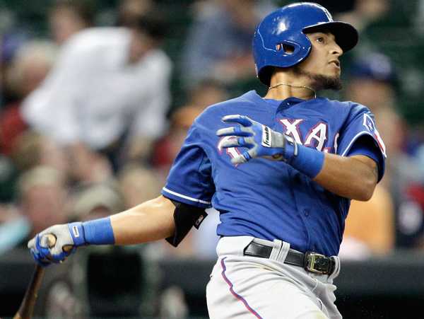 Rangers rookie Rougned Odor hits first MLB homer, fields ball with his ...