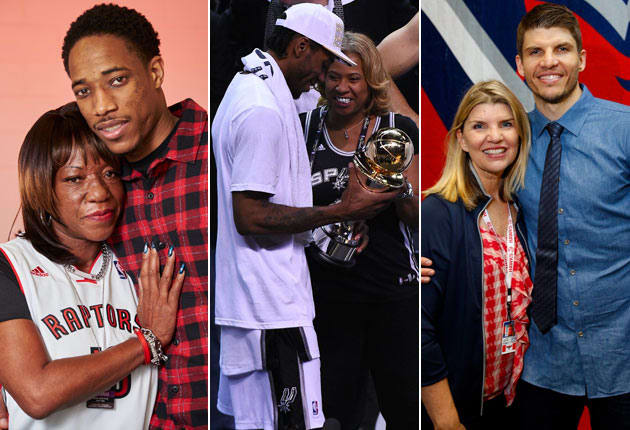 Nba Players And Moms Special Bond Highlighted On Mothers Day Sports