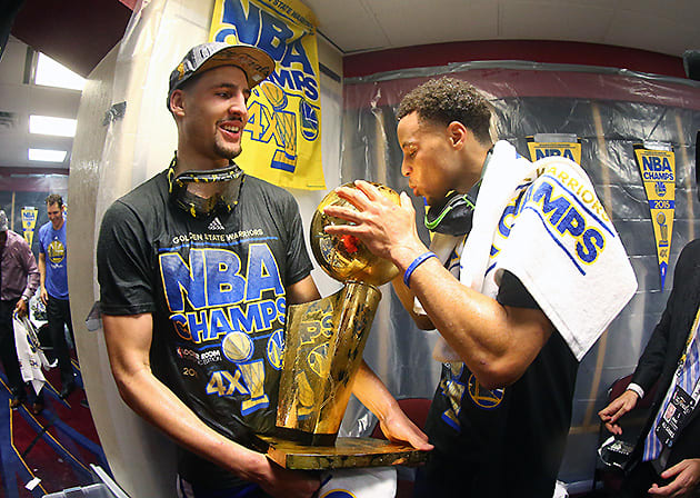 klay thompson warriors celebrate chinese new year