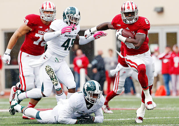 Indiana Hoosiers' Tevin Coleman Quiely Emerges As Nation's Top Rusher ...