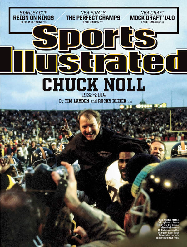 Legendary coach Chuck Noll on this week's SI cover 