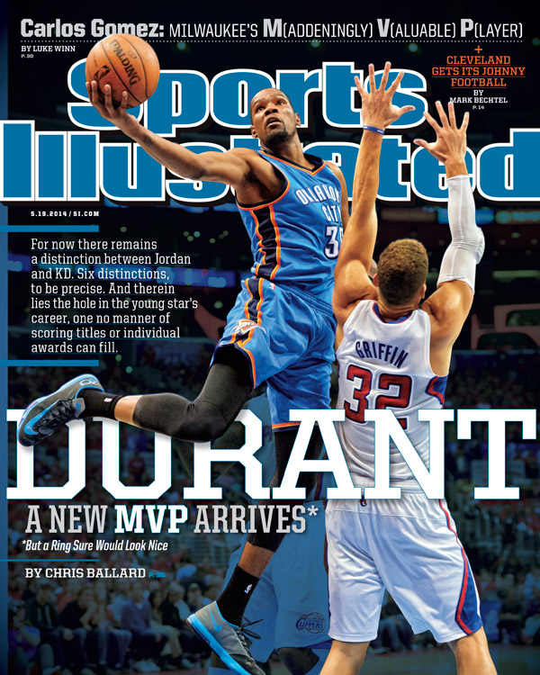 Kevin Durant featured on the cover of Sports Illustrated after winning ...