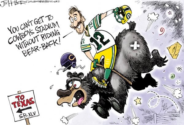 See the Packers Comics Inked by Former Green Bay Press-Gazette ...