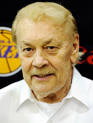 jerry buss lakers owner sports dies intersection glittering hollywood built