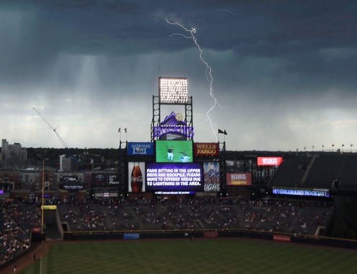 Lightning Strikes at Sporting Events - Sports Illustrated