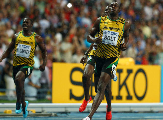 Usain Bolt Reclaims 100-meter Title At World Championships - Sports ...