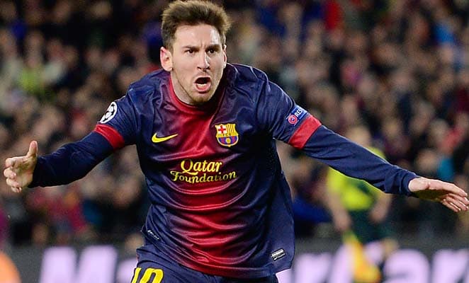 Lionel Messi leads Barcelona past AC Milan in Champions League - Sports ...