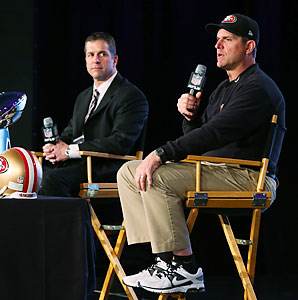 Harbaugh Brothers Say They Could Work Together - Sports Illustrated