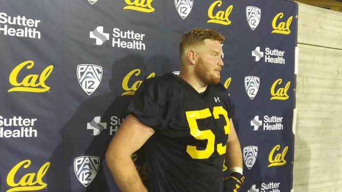 Cal Football Video: Return of Center Michael Saffell Makes a Difference ...