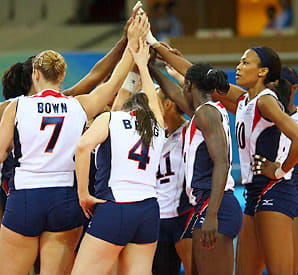 Crowd support charges USA women's volleyball, tournament - Sports ...