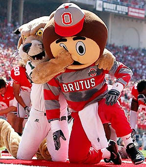 Andy Staples: Mascots Speak Out After Rufus-Brutus Brawl That Rocked ...