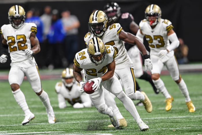 Saints Clinch NFC South Division Title, Defeat Falcons 2618  Sports