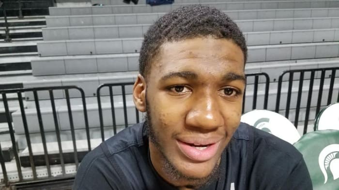 MSU G Aaron Henry after Practice - Sports Illustrated Michigan State ...