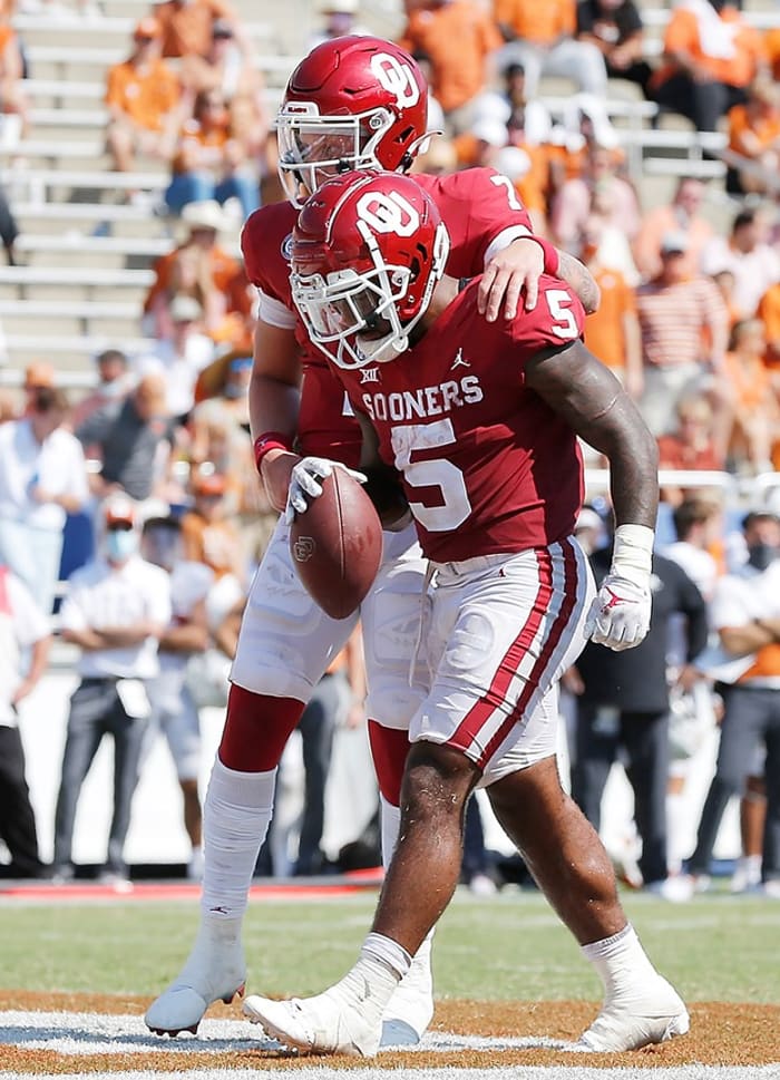 Oklahoma Sooners RB T.J. Pledger waited patiently for breakout against ...