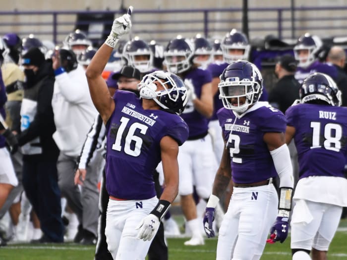College football rankings Northwestern storms up SI's Top 10 Sports