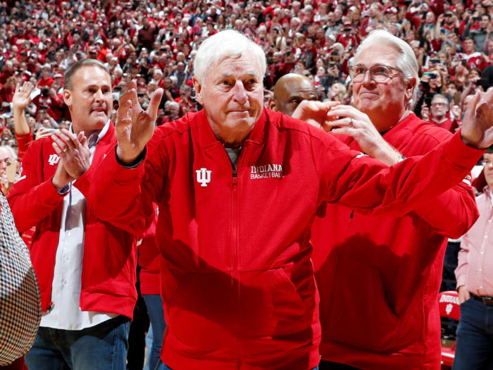 Bob Knight: Indiana Hoosiers former coach returns to Assembly Hall ...