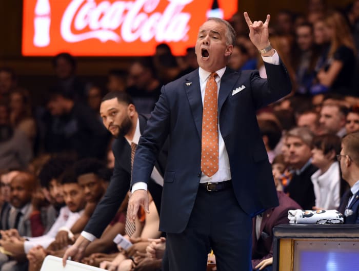 Webster (left) was key to building Mike Young's program at Virginia Tech. 