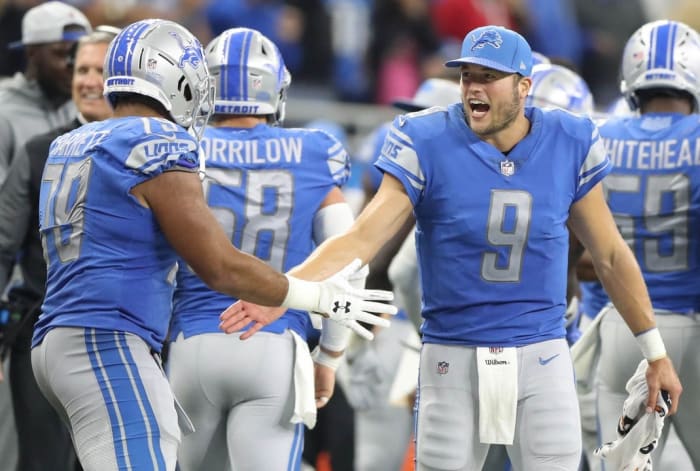 Top 5 Detroit Lions Matthew Stafford Moments - Sports Illustrated ...