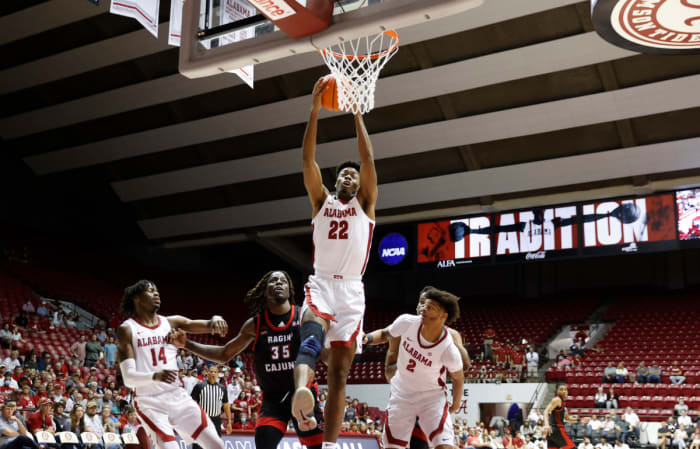 Alabama Forward Keon Ambrose-Hylton Enters NCAA Transfer Portal ...